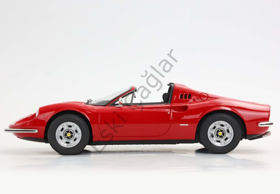 1:18 BBR Models 1972 Ferrari Dino 246 GTS Show Car Rosso Corsa 322 Red 246 Limits