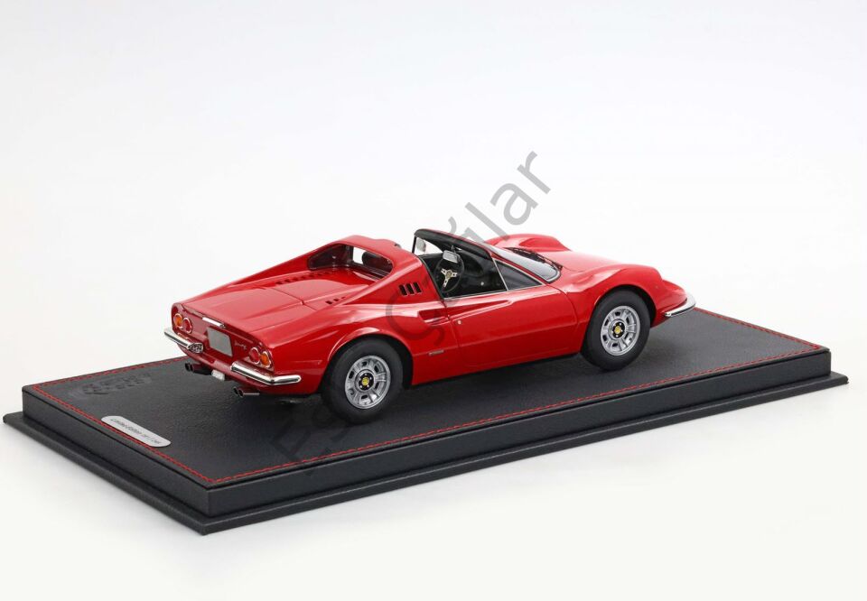 1:18 BBR Models 1972 Ferrari Dino 246 GTS Show Car Rosso Corsa 322 Red 246 Limits
