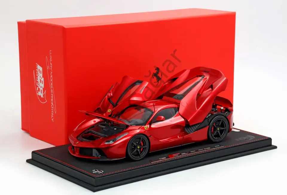 1:18 BBR Models BBR 2012 Ferrari LaFerrari Red F1 2007 (Ön Sipariş)