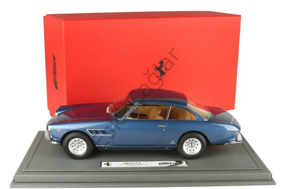 1:18 BBR Modles Ferrari 330 GT 2+2 S/N 7161 GT Enzo Ferrari's Personal Car 126 Limits (Ön Sipariş)