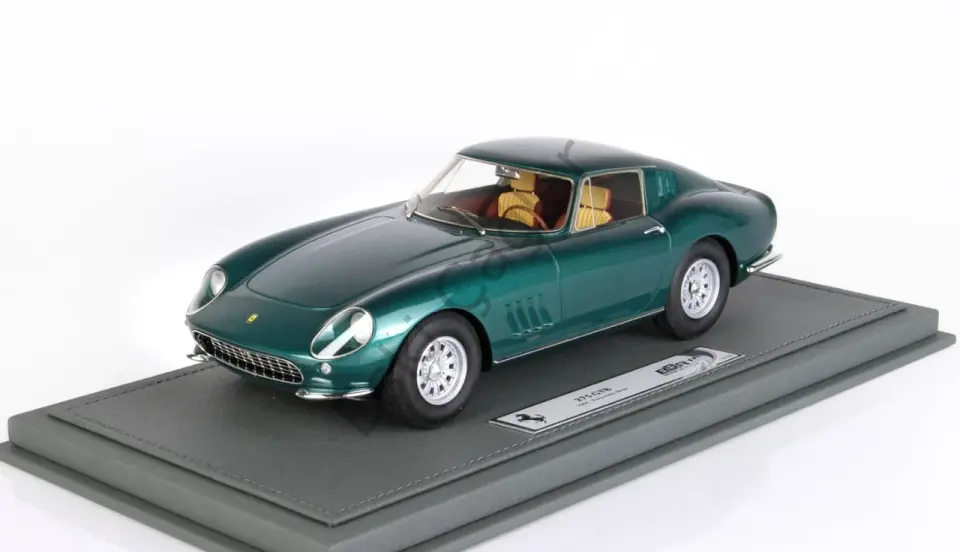 1:18 BBR Model 1964 Ferrari 275 GTB Paris Autoshow Dark Green 200 Limits (Ön Sipariş)