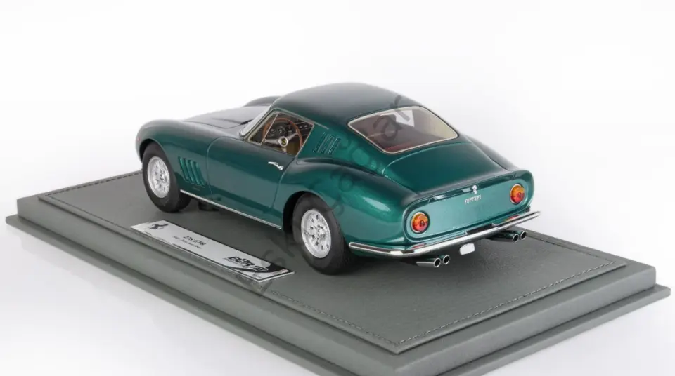 1:18 BBR Model 1964 Ferrari 275 GTB Paris Autoshow Dark Green 200 Limits (Ön Sipariş)