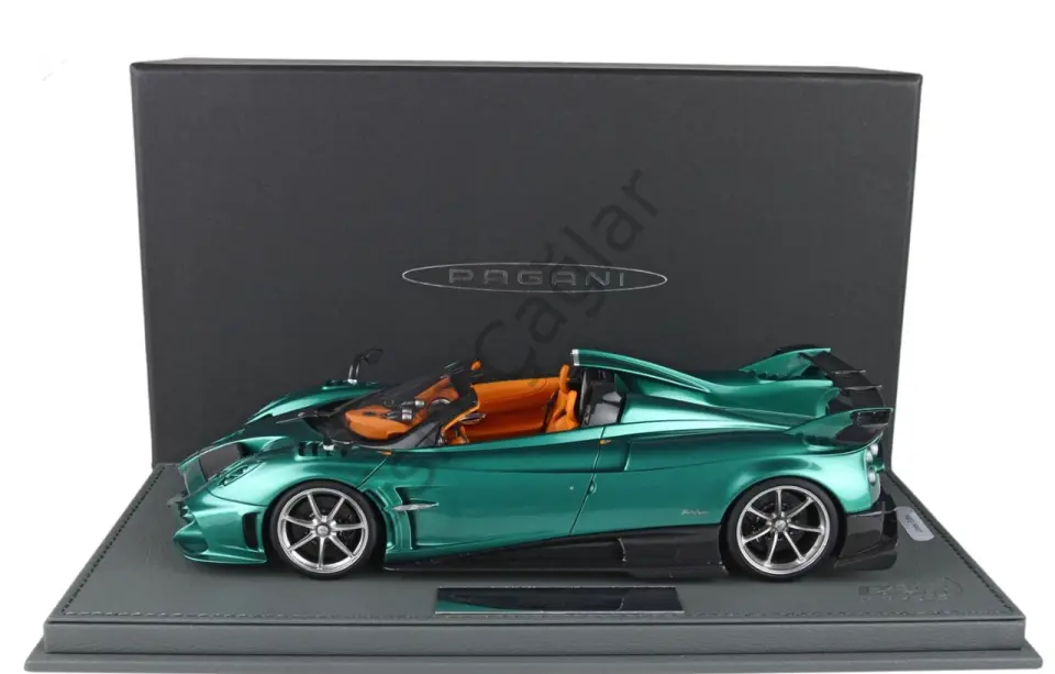 1:18 BBR Model Pagani Imola Roadster Green Rio 150 Limits (Ön Sipariş)