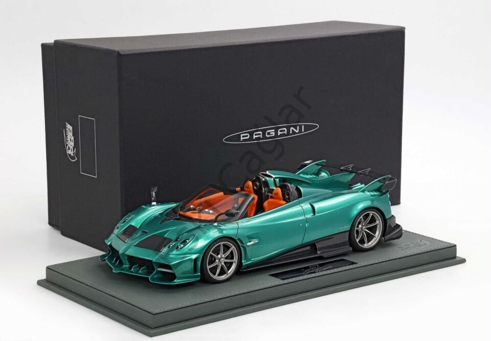 1:18 BBR Model Pagani Imola Roadster Green Rio 150 Limits