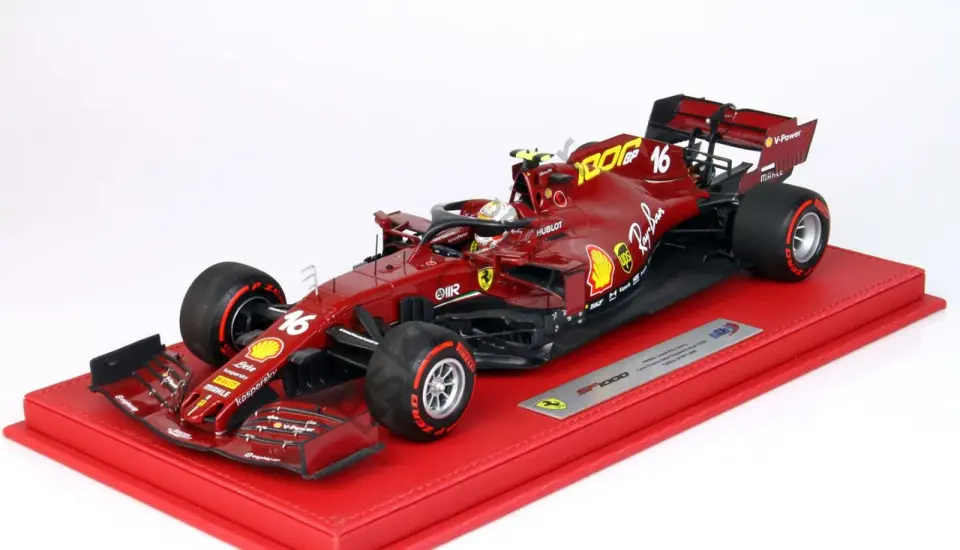 1:18 BBR Models  2020 Charles Leclerc Ferrari SF1000 #16 1000th GP Ferrari Tuscany GP F1 400 Limits (Ön Sipariş)