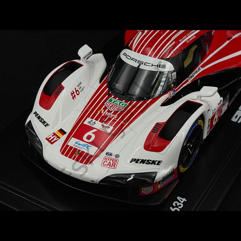 1:18 Spark Porsche 963 No.6 Pole Position Kevin Estre 4th 24h Le Mans 2024