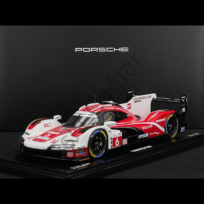 1:18 Spark Porsche 963 No.6 Pole Position Kevin Estre 4th 24h Le Mans 2024