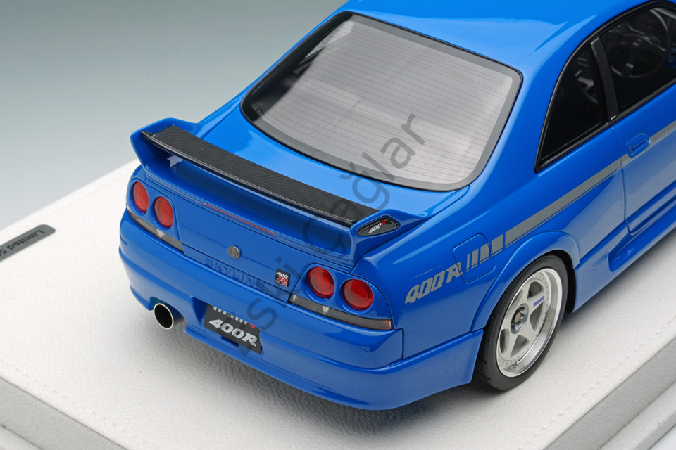 1:18 Make Up Eidolon Nissan Skyline GT-R R33 Nismo 400R 1996 (Blue )