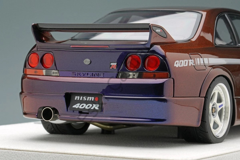 1:18 Make Up Eidolon Nissan Skyline GT-R R33 Nismo 400R 1996 (Midnight Purple 3)