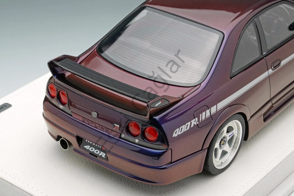 1:18 Make Up Eidolon Nissan Skyline GT-R R33 Nismo 400R 1996 (Midnight Purple 3)