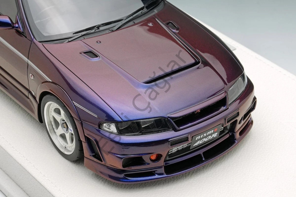1:18 Make Up Eidolon Nissan Skyline GT-R R33 Nismo 400R 1996 (Midnight Purple 3)