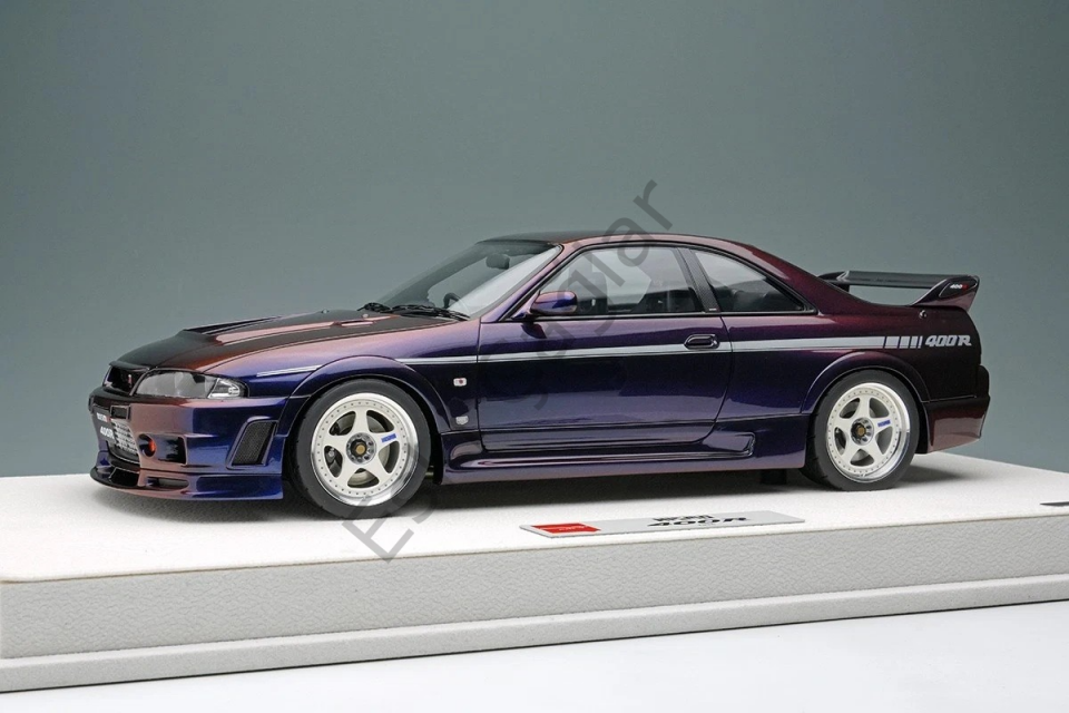 1:18 Make Up Eidolon Nissan Skyline GT-R R33 Nismo 400R 1996 (Midnight Purple 3)