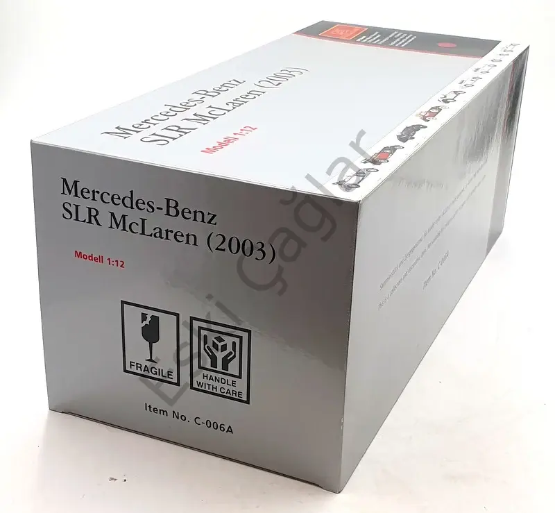 1:12 CMC Mercedes Benz SLR McLaren 2003 Dark Red