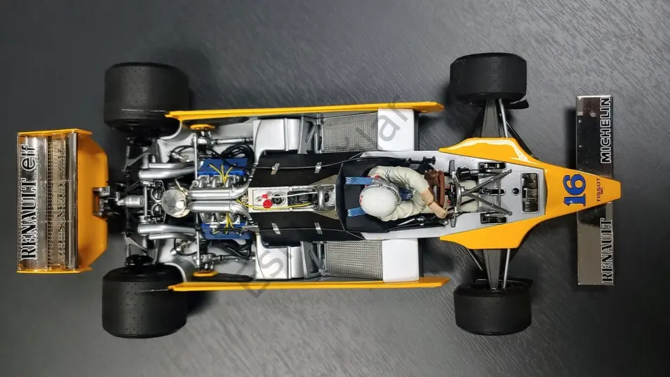 1:18 EXOTO Renault RE20 Turbo #16 1980 Rene Arnoux