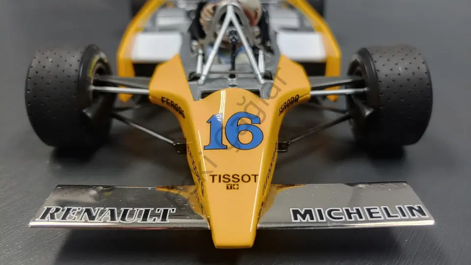 1:18 EXOTO Renault RE20 Turbo #16 1980 Rene Arnoux