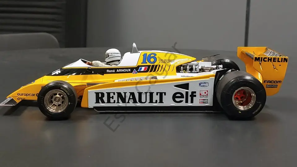 1:18 EXOTO Renault RE20 Turbo #16 1980 Rene Arnoux