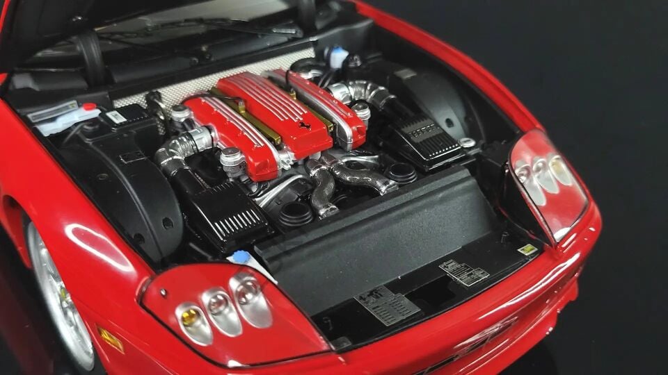 1:18 Hotwheels Super Elite Ferrari 575 Superamerica