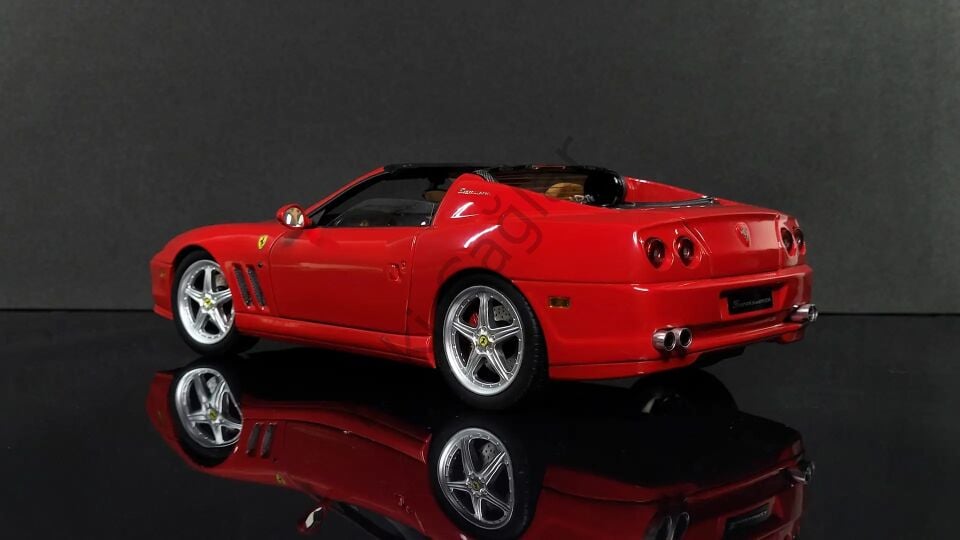 1:18 Hotwheels Super Elite Ferrari 575 Superamerica