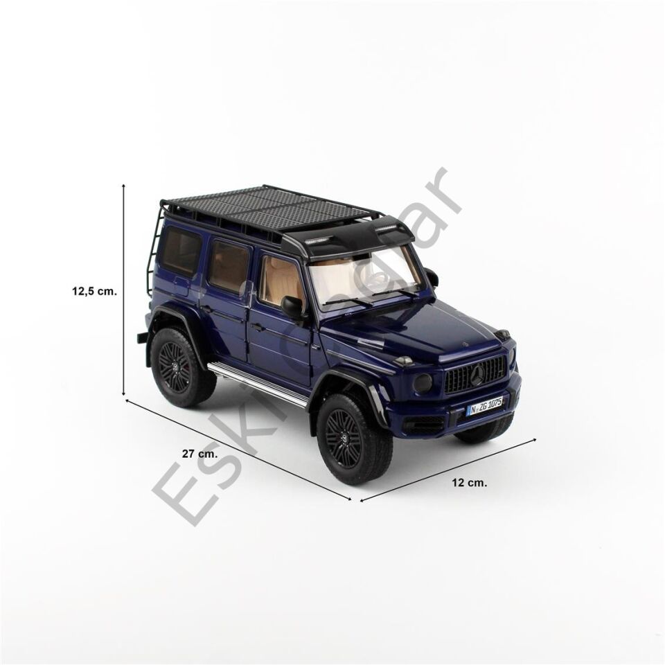 1:18 NZG Mercedes-AMG G 63 Arazi Aracı Mistik Mavi