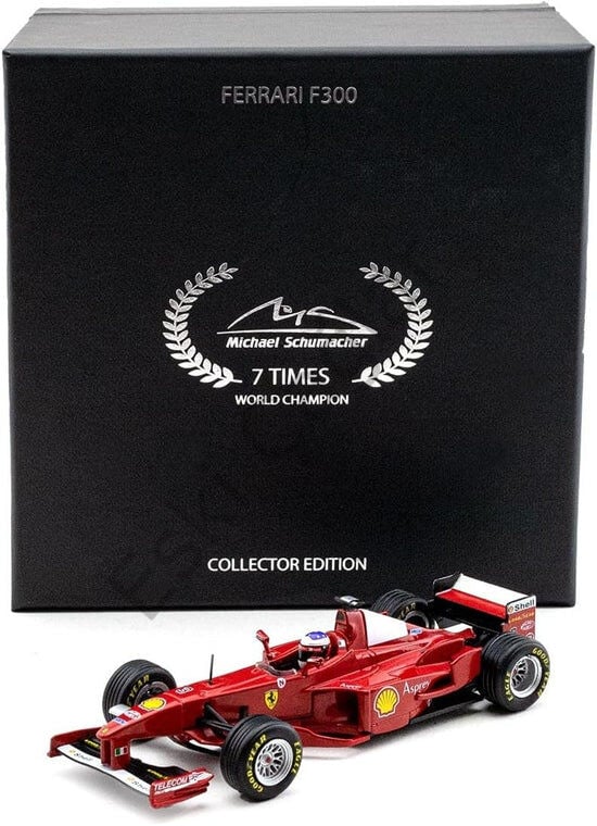 1:43 İXO Model Ferrari F300 F1 1998 Winner French GP Magny Cours Michael Schumacher