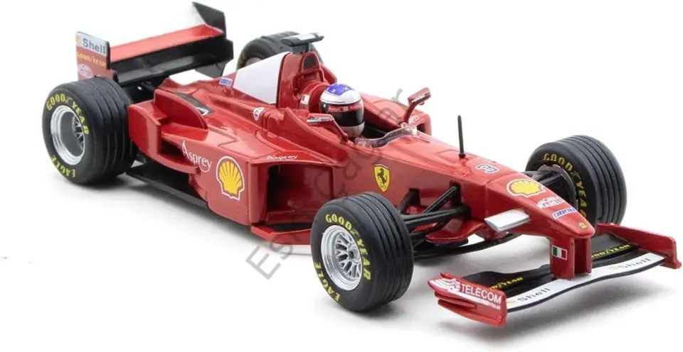 1:43 İXO Model Ferrari F300 F1 1998 Winner French GP Magny Cours Michael Schumacher