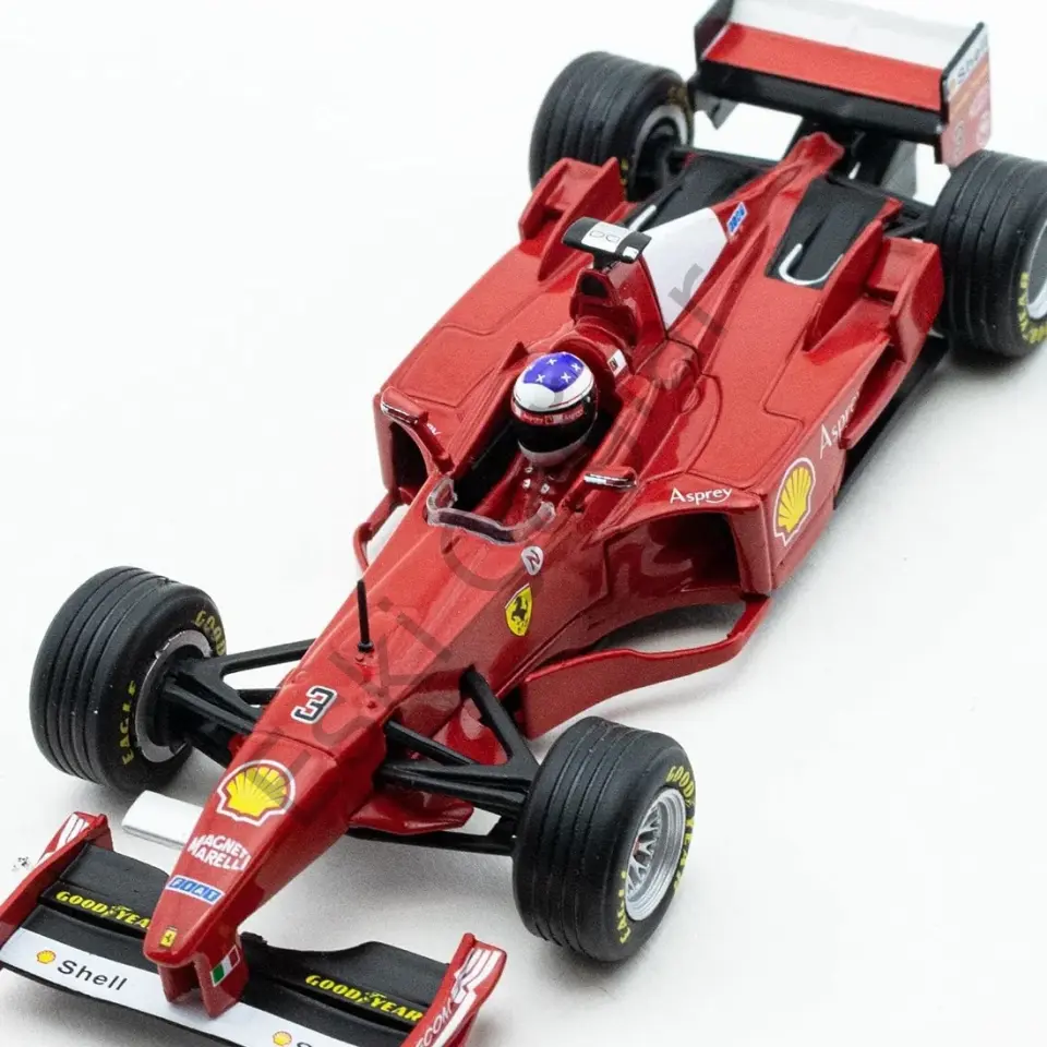 1:43 İXO Model Ferrari F300 F1 1998 Winner French GP Magny Cours Michael Schumacher