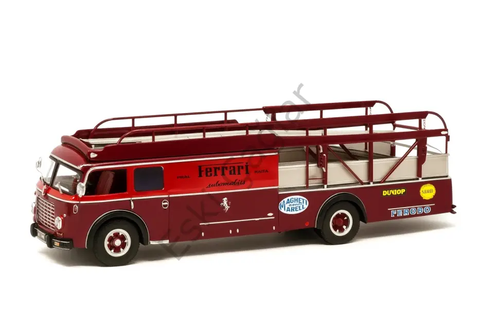 1:18 CMR 1957 Fiat 642 RN2 Bartoletti Ferrari Renntransporter