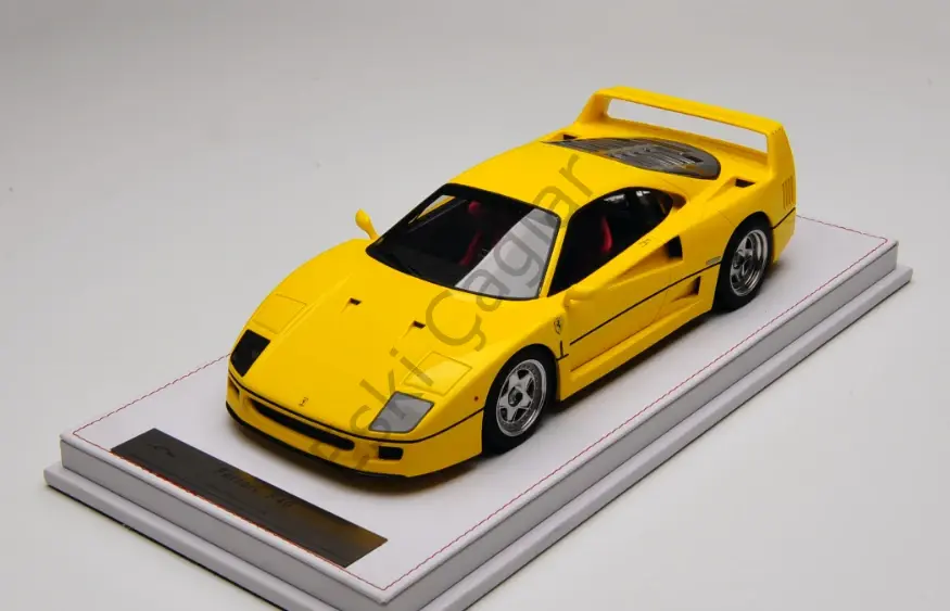 1:18 GL Model Ferrari F40 Pearl Yellow Resin Car Model 16/50