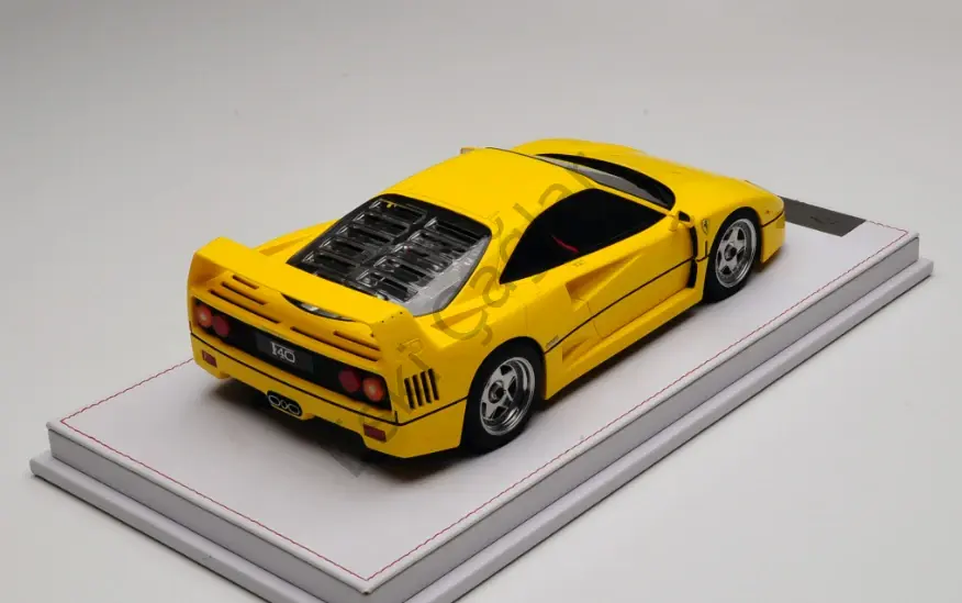1:18 GL Model Ferrari F40 Pearl Yellow Resin Car Model 16/50