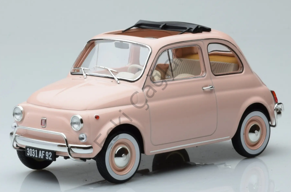 1:18 NOREV Fiat 500 L 1968 Pink Special birth pack