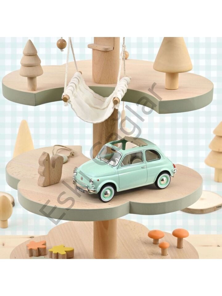 1:18 NOREV Fiat 500 L 1968 Pink Special birth pack