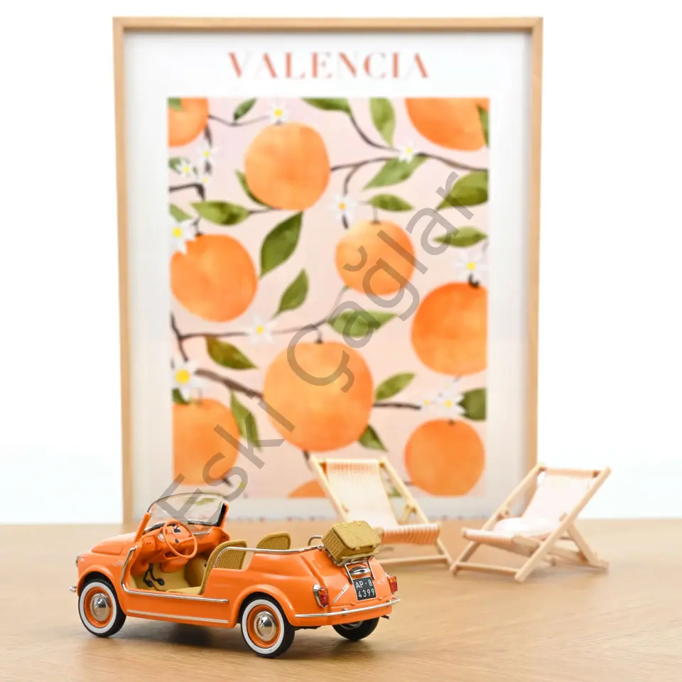 1:18 Norev Fiat 500 Jolly 1965 Orange