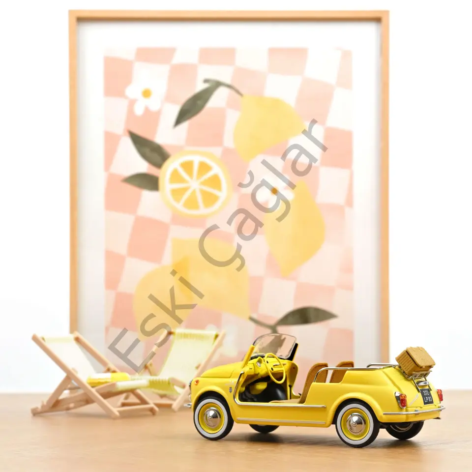 1:18 Norev Fiat 500 Jolly 1965 Yellow