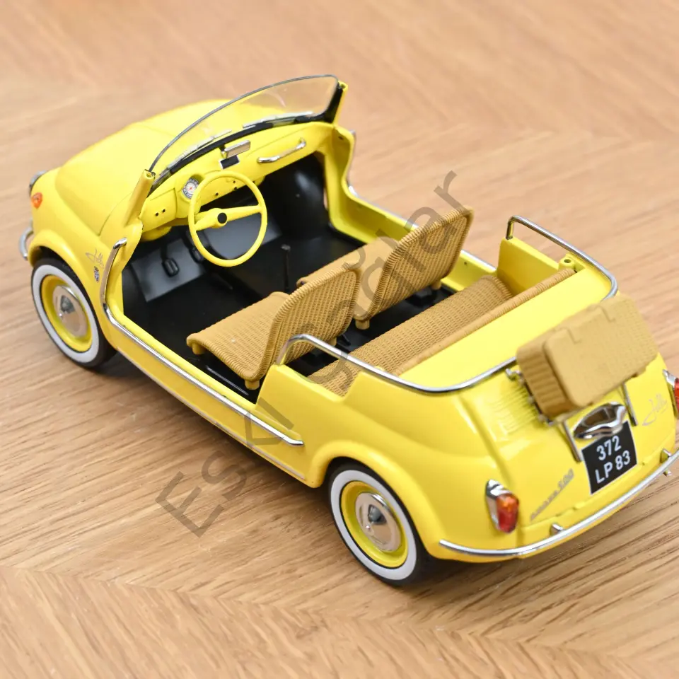 1:18 Norev Fiat 500 Jolly 1965 Yellow