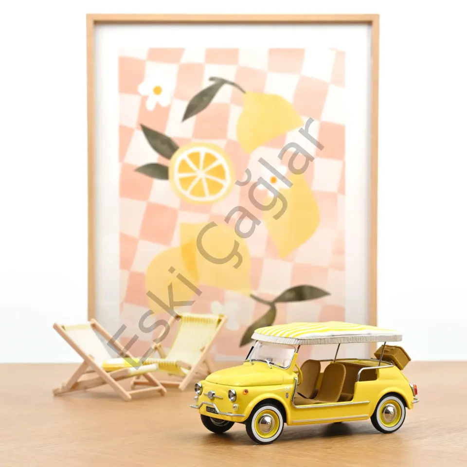 1:18 Norev Fiat 500 Jolly 1965 Yellow