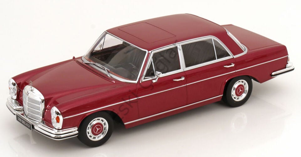 1:18 KKScale 1967 Mercedes Benz 300 SEL 6.3 W109 Red