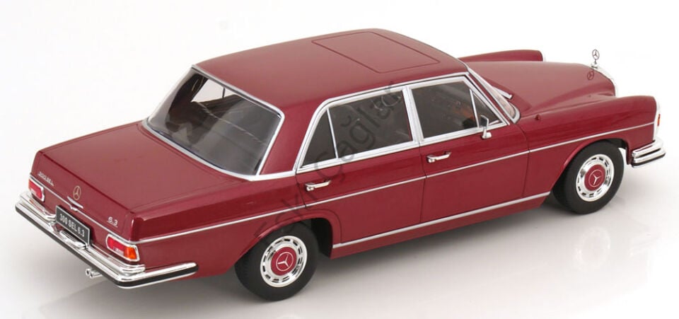 1:18 KKScale 1967 Mercedes Benz 300 SEL 6.3 W109 Red
