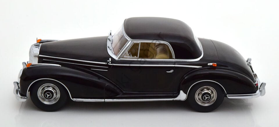 1:18 KKScale 1955 Mercedes Benz 300 SC W188 Coupe Black
