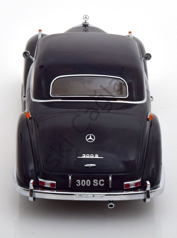 1:18 KKScale 1955 Mercedes Benz 300 SC W188 Coupe Black