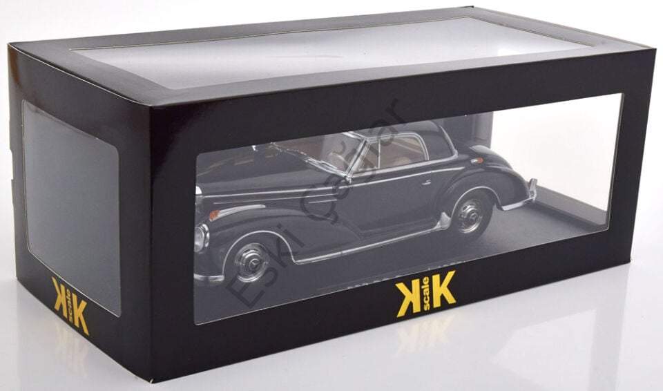 1:18 KKScale 1955 Mercedes Benz 300 SC W188 Coupe Black