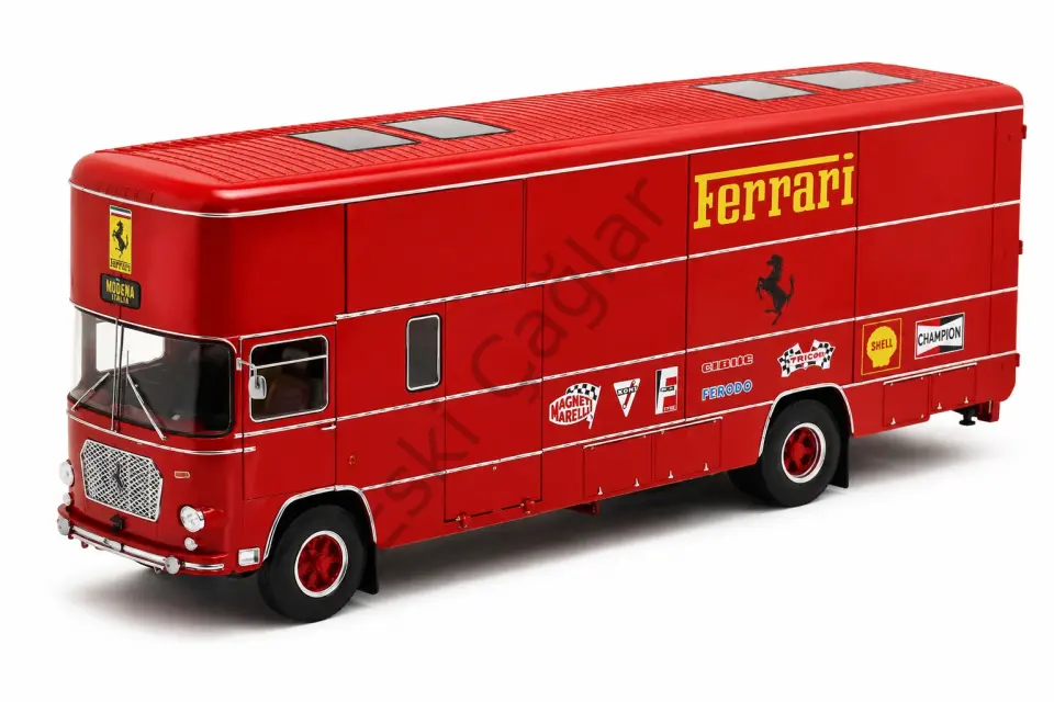 1:18 WERK83  OM Fiat 150 Rolfo Truck Team Scuderia Ferrari