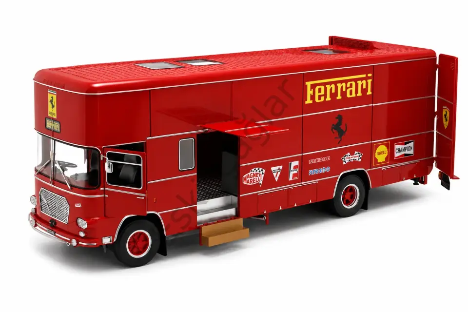 1:18 WERK83  OM Fiat 150 Rolfo Truck Team Scuderia Ferrari