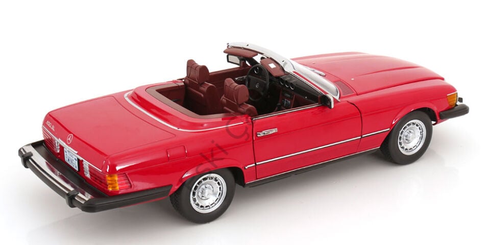 1:12 KKScale 1979 Mercedes Benz 450 SL R107 US Version Soft Top Dallas TV Series
