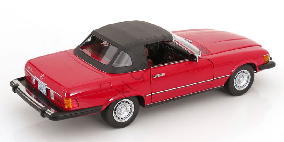 1:12 KKScale 1979 Mercedes Benz 450 SL R107 US Version Soft Top Dallas TV Series