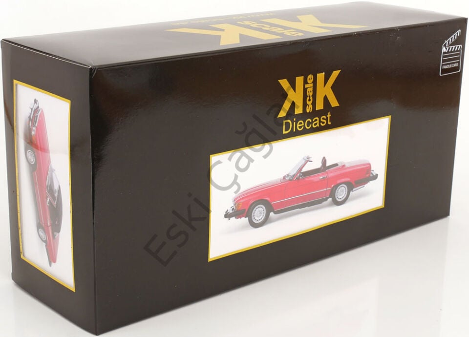 1:12 KKScale 1979 Mercedes Benz 450 SL R107 US Version Soft Top Dallas TV Series