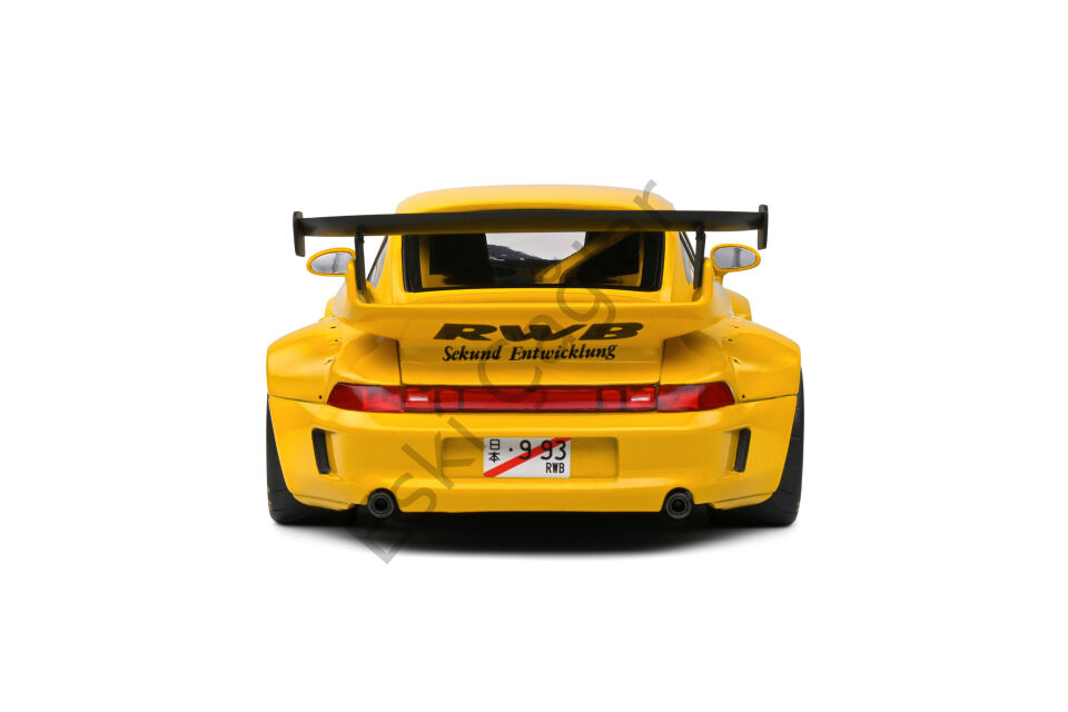 1:18 Solido Porsche RWB Bodykit MIDAS TOUCH Yellow 2023