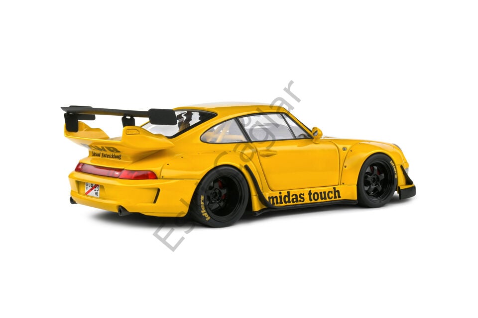 1:18 Solido Porsche RWB Bodykit MIDAS TOUCH Yellow 2023