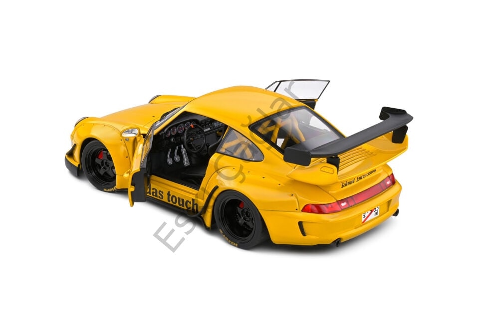 1:18 Solido Porsche RWB Bodykit MIDAS TOUCH Yellow 2023