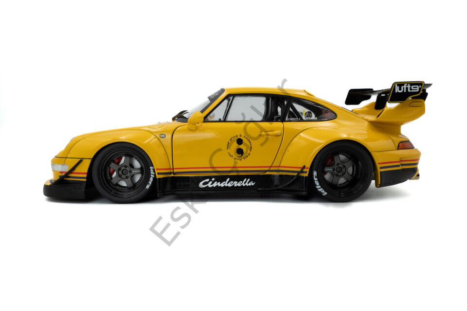 1:18 Solido Porsche RWB Bodykit CINDERELLA Yellow 2020