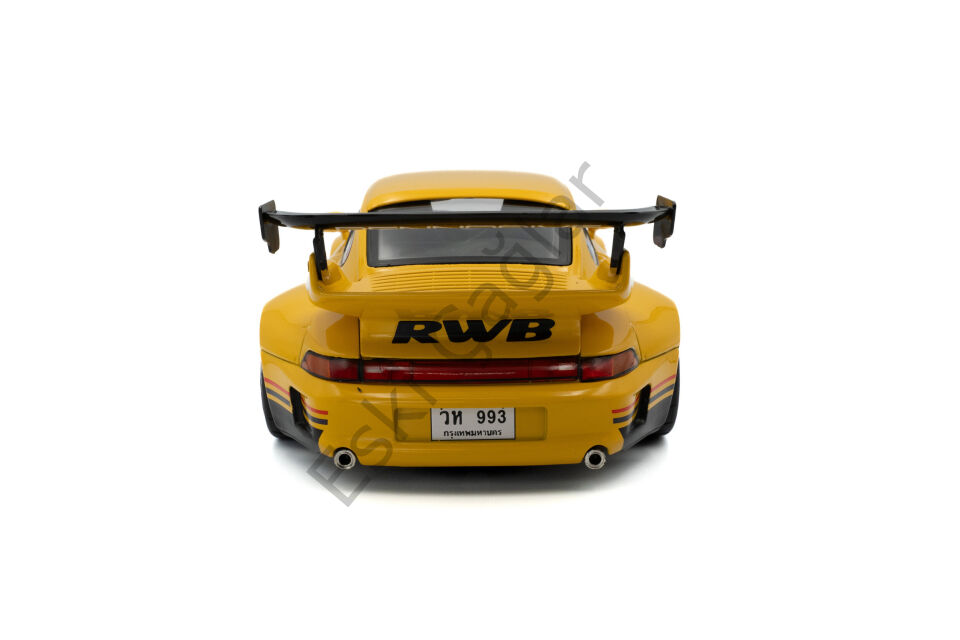 1:18 Solido Porsche RWB Bodykit CINDERELLA Yellow 2020